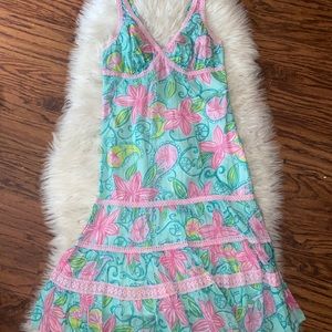 Vintage Lilly Pulitzer 4 jacinda lazy paisley dres